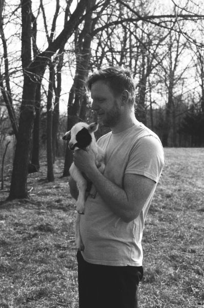 Holding a lamb